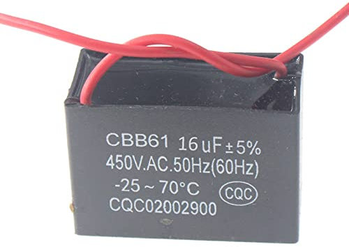 CBB61 Kondensator 450 V 2 2 3 3 5 4 5 8 10 12 15 16 20 Kondensator Ventilator Abluftmotor Betriebskondensator