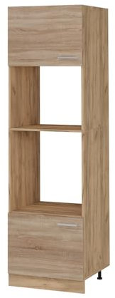 Vicco Armoire Micro-Ondes R-Line, Sonoma, 60cm