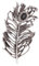 Broche 1 Pièce Vintage Cristal Plume Broche Dames Robe Costume Accessoires Broche Noir