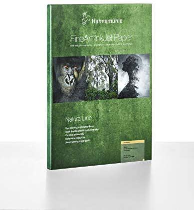Hahnemühle 10641609 Digital FineArt Bamboo, 290 g/m², DIN A3+, 329 x 483 mm, naturweiß
