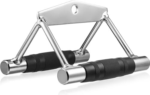 Gymtek® Stazione di forza, Impugnatura per lat machine, Impugnatura per tricipiti, Barra per bicipiti