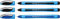 Schneider Kugelschreiber Slider Memo XB (extrabreit, Made in Germany) 3er Etui, 2x schwarz/1x blau