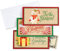 Current Geldkarten für die Weihnachtszeit – Set mit 6 Weihnachtskarten (2 von jedem Design), 8,9 x 17,8 cm, Umschläge inklusive, gedruckt in den USA