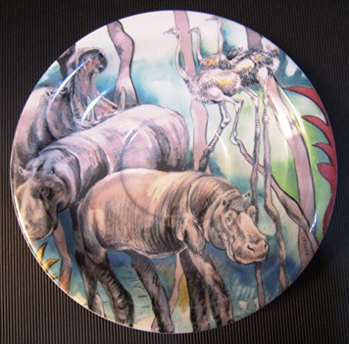 Bopla! Winda Porzellan Safari grün Unterteller Kaffee/Mini Teller 16 cm Coffee Saucer/Mini Plate 6 1/4 in. Soucoupe à café/Assiette Mini 16 cm Sottotazza da caffè/Piatto Mini 16 cm
