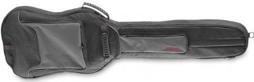 Stagg stb-gen 20 UB Deluxe bicolor Gigbag gepolstert für Bassgitarre mit 20-millimetre aus Schaumstoff Polsterung – Schwarz/Grau