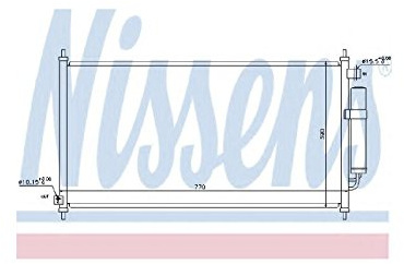 Nissens 940237 Kondensator, Klimaanlage