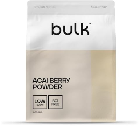Bulk Acai Beeren Pulver, 50 g, 33 Portionen, Verpackung Kann Variieren