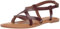 Amazon Essentials Sandales à Lanières Décontractées Femme, Brun, 36 EU