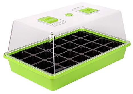 Schramm® serre intérieure pépinière boîte 1, 2 ou 3 pièces 38x24x18 cm mini serre pépinière serre pépinière serre avec couvercle et ventilation, Dimension:1 pièces