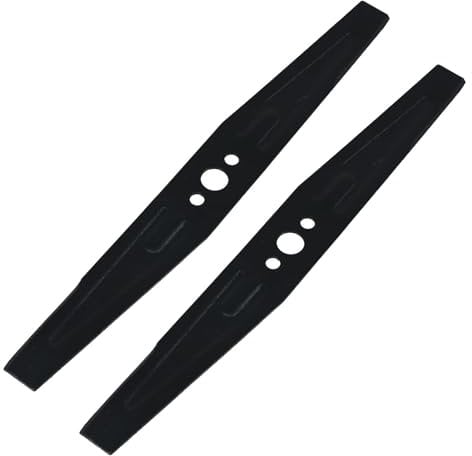 Spares2go 33cm Metal Blade for Spear & Jackson S1733EH Hover Collect Lawnmower (Pack of 2)