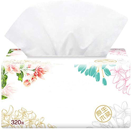 ECOSWAY 3 Packungen Weich Pure Kosmetiktücher Papierservietten Haushalt Büro Papier Handtücher - 1