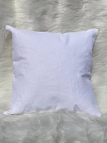 Federa per cuscino in tessuto Aida in cotone 11 ct, per punto croce