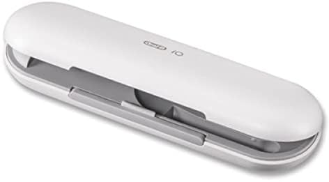 Oral B Replacement Charging Travel Case for type 3758, iO7, iO8, iO9, iO10 Toothbrushes, White, Travel