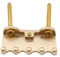 Musiclily Ultra Heavy Duty Messing Federkralle Tremolo Claw für Strat/Floyd Rose Tremolo Systeme, Original Farbe