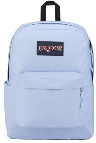JanSport Superbreak Plus Rucksack – für Arbeit, Reisen oder Laptop, Büchertasche mit Wasserflaschenfach, Hortensie, One Size, Superbreak