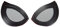 mlnyitus [Civil War Lenses] diy eyes kits Raimi Mask Lenses Cosplay for Spider-Man Superhero Costumes Mask Halloween Party eye kit