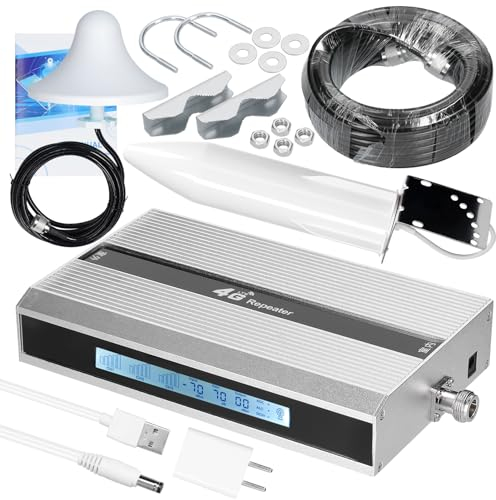 Mobiltelefon-Signalverstärker, Kommunikationssignal-Repeater, Mobiltelefon, 2G, 3G, 4G, Signalverstärker, Mobiltelefone, Signalverstärkung, Verstärker, vielfältige Signaldatenanzeige, Verbindung