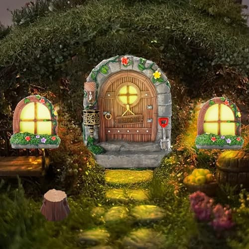 GW Box fairy doors for garden trees fairy doors for skirting board fairy garden accessories fairy garden tiny home tiny house fairy door