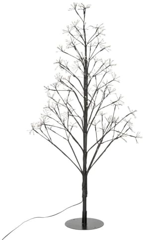 Feeric Lights et Christmas - Arbre Lumineux Fleurs 690 LED h.90cm extérieur Blanc Chaud