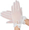 Yolev Spitzen Handschuhe Weiße Schleife Tea Party Tüll Handschuh Braut Handschuhe Damen Elegant 80er Jahre Hochzeit Brautjungfer Abschlussball Abend Beerdigung Tanz Maskerade Ostern Halloween
