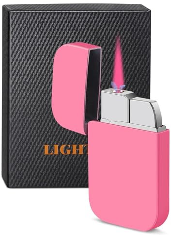 ADLYSHMINJF Briquet Torche Rose Cool, Coupe-Vent Mignon - 1 Paquet