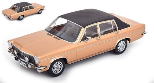 OPEL DIPLOMAT B 1972 MET.BEIGE/MATT BLACK 1:18