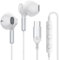 USB C Headphones for iPhone 16 15 USB C Earphones with Mic Volume Control Wired Headphones USB Type C Earphones for iPhone 16 15 Pro/16 15 Pro Max, iPad Pro/Air 5 4/MINI 6/iPad 10, Pixel 8 7, Samsung