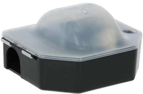 cit - Boîte d’Appâts Piège Inclus 13.5x10x8.7x4 cm, Souricide