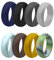 COLLBATH Verstellbarer Sport-fingerring Aus Silikonband Fingerschmuck Für Outdoor-aktivitäten