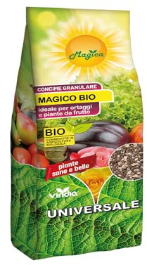 viridia Magico Bio Concime Organominerale NPK 5-7-12 5 kg