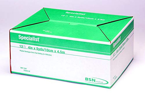 30-7395 Splint Cast Gypsona S White Plaster 5x30 5-8 Min Fast 50/Box Part# 30-7395 by BSN Medical, Inc Qty of 1 Box