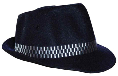 Nix-Gut Trilby - Ska-Hut, schwarz, Grösse L