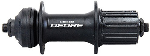 Nabe Hinterrad Shimano DEORE FH-M615 Schnellspanner 32 Loch schwarz