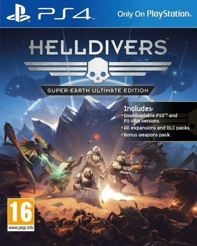 Helldivers PS4 UK multi Super Eart Ultimate Edition
