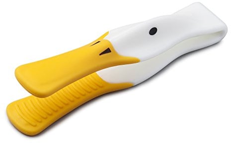 Zeal J202W Enten-Toastzange, Silikon, weiß