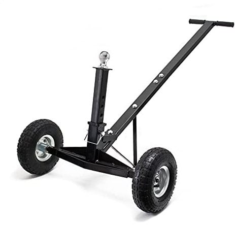 Wiltec Carrello sposta rimorchio roulotte regolabile in altezza max 270 kg Aiuto di manovra