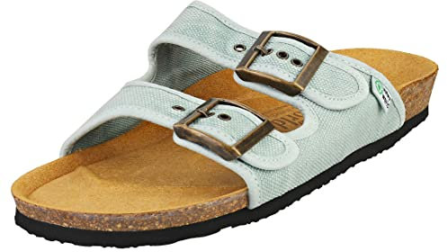 Natural World Eco – Sandalias Veganas Tintado 7001E – Tela – para Mujeres y Hombres a la Moda – Estilo Fashion