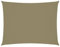 vidaXL Toldo Parasol Lona Protector Solar Sombra de Patio Jardín Terraza Balcón Parque Exterior de Vela Rectangular de Tela Oxford Beige 2x3 m