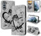 Coque pour Samsung Galaxy S21 5G/S30, Housse Etui Portefeuille Protection Housse avec Porte Cartes Stand Fonction Fermeture Magnétique Etui à Rabat pour Samsung Galaxy S21 5G/Samsung Galaxy S30, Noir