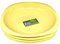 ECO 4 Pc Unbreakable Deep 19 x 19 cm Yellow Round Plastic Plates | Large High Edge Kids Plates | Stackable Plastic Plate Reusable for Birthdays, Picnic, BBQ & Parties (Yellow, Large)