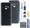 YHX-OU Akkudeckel für Samsung Galaxy S9 G960F (5,8 Zoll), Rückseite, Ersatz-Akkudeckel für Galaxy S9 + Installationswerkzeug (schwarz)