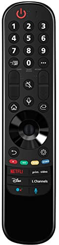 MR21GA AN-MR21GA Replace Voice Remote fit for LG OLED TV 2021 2022 OLED65C1PUB OLED55C1PUB OLED48C1PUB OLED77C1PUB OLED83C1PUB OLED55A1PUA 43NANO75UPA 65QNED90UPA OLED42C2PUA 55NANO75UQA 65NANO75UQA