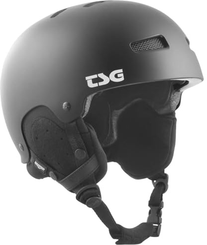 TSG Gravity Solid Color Skihelm Schwarz/Grau L/XL - 57-59 cm