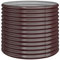 vidaXL Pflanzkübel Blumenkübel Hochbeet Blumenkasten Pflanzgefäß Pflanzkasten Blumentopf Garten Pulverbeschichteter Stahl 80x80x68cm Braun