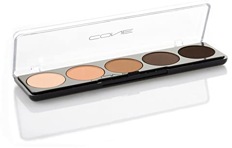 5 Color Eyeshadow Palette, Highly Pigmented Professional, kühle Töne für intensive oder weiche Schattierungen, ideal zur Betonung der Augen, 12.5g (Sweet Chilli)
