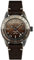 Out of Order IRISH COFFEE GMT Automatische Stahl Braun Datum Leder Alter Uhr Mann, Armband