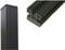 Universal WPC Pfosten (Alu) für Sichtschutz/Steckzaun, 68 x 68 mm, silber anthrazit (Länge: 1,95 m)