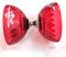 Set Diabolo Cristal Rouge avec ROULEMENT + Baguettes ALU