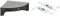 Grohe Start Cube - Eckduschkorb- Set (Material: Metall/Kunststoff, inkl. QuickGlue A2: Klebeset für zwei Klebepunkte, verdeckte Befestigung), matt schwarz, 411062430