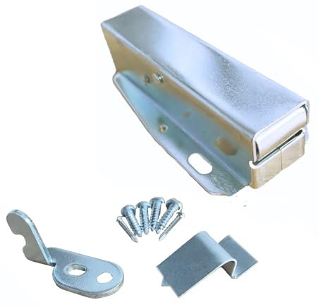 Loft Door Touch Catch Hatch Push to Open - Attic/Cupboard Door Latch